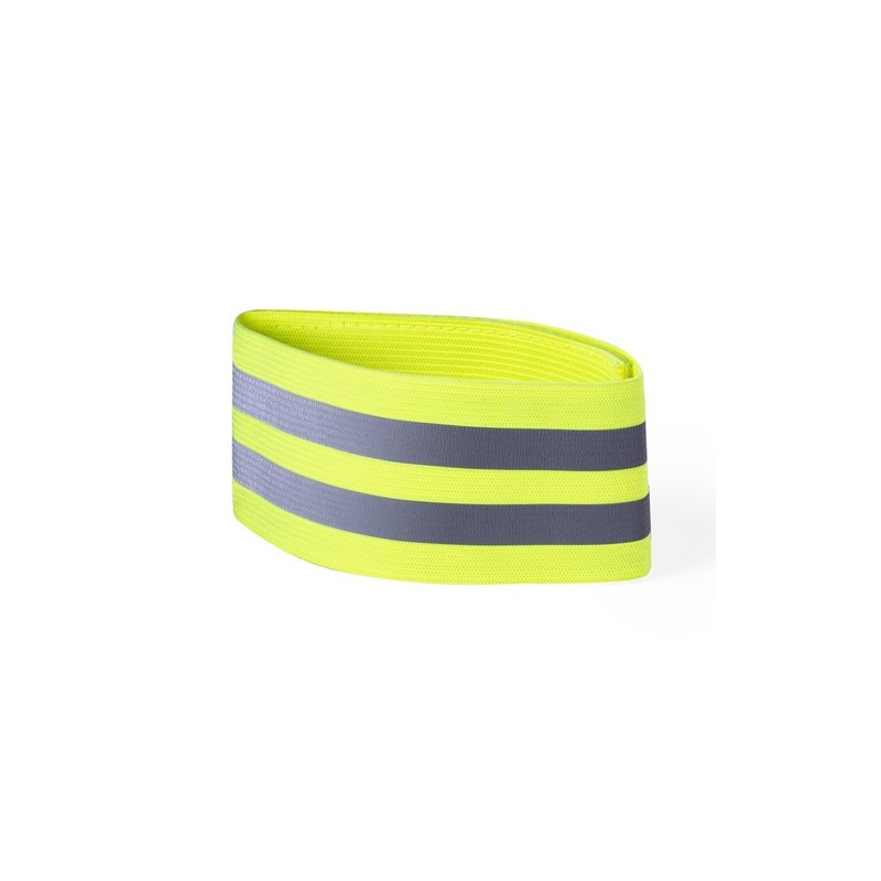 Bracelet Pratique Réfléchissant Picton Matières : élasthanne Couleurs : orange fluo objet promotionnel éco-responsable