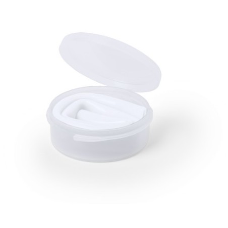 Paille réutilisable  personnalisable - Parix Matières : silicone Couleurs : blanc cadeau entreprise pas cher