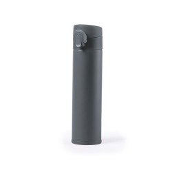Bouteille isotherme  personnalisée - Thermo Poltax Matières : acier inoxydable Couleurs : gris