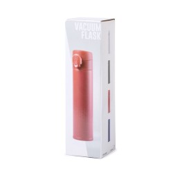 Bouteille isotherme  personnalisée - Thermo Poltax Matières : acier inoxydable Couleurs : gris goodies entreprise design