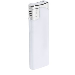 Briquet Rechargeable Personnalisé - Cadeaux Idéaux à Petit Prix Couleurs : bleu clair cadeau collaborateur premium