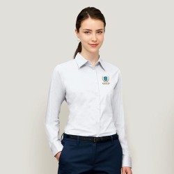Chemise Femme Personnalisée 140g Confortable pas cher - EDEN Taille textile : XL Couleurs : blanc cadeau entreprise pas cher