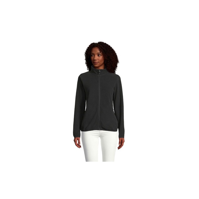 Veste Éco-responsable Personnalisée Femme 280g - Sol's Factor Taille textile : XL Couleurs : noir