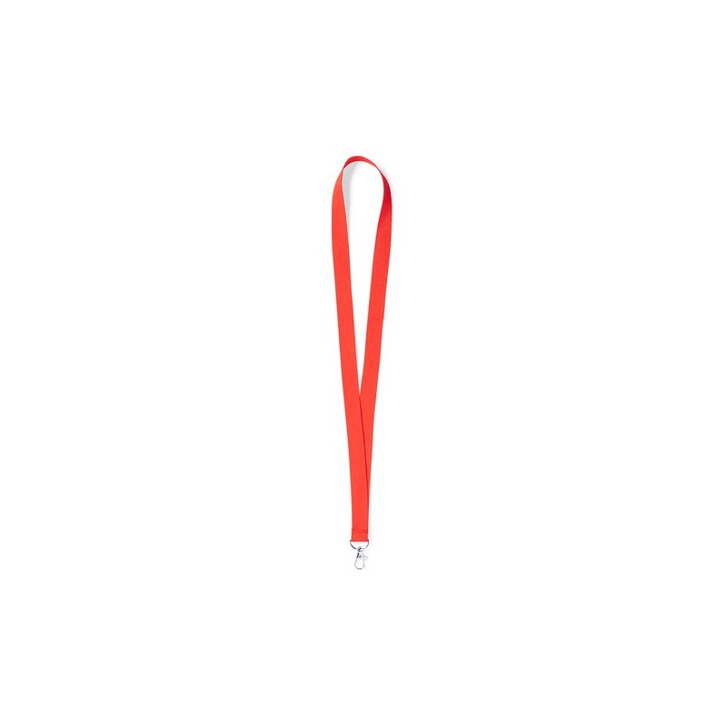 Lanyard Personnalisé Éco-responsable - Goodies Publicitaires Matières : polyester Couleurs : bleu impression logo haute qualité