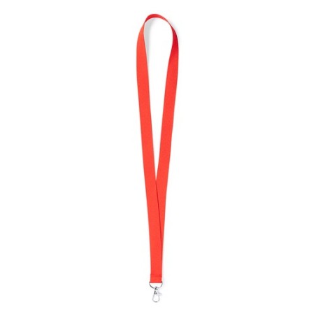 Lanyard Personnalisé Éco-responsable - Goodies Publicitaires Matières : polyester Couleurs : bleu impression logo haute qualité
