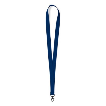 Lanyard Personnalisé Éco-responsable - Goodies Publicitaires Matières : polyester Couleurs : bleu goodies publicitaire durable
