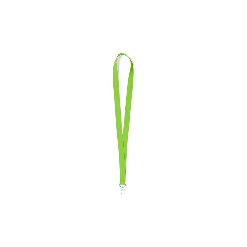 Lanyard Personnalisé Éco-responsable - Goodies Publicitaires Matières : polyester Couleurs : bleu objet promo petit budget