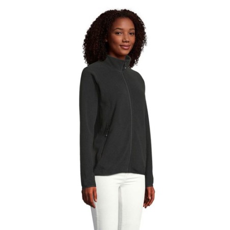 Veste Éco-responsable Personnalisée Femme 280g - Sol's Factor Taille textile : XL Couleurs : noir objet publicitaire robuste