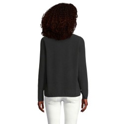 Veste Éco-responsable Personnalisée Femme 280g - Sol's Factor Taille textile : S Couleurs : noir personnalisable avec votre logo