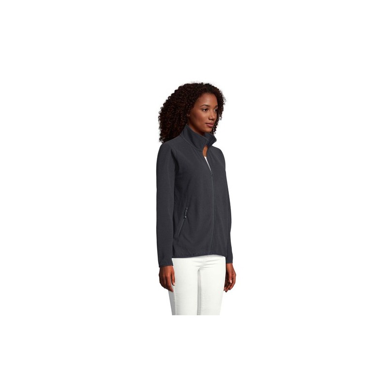 Veste Éco-responsable Personnalisée Femme 280g - Sol's Factor Taille textile : S Couleurs : bleu marine objet publicitaire robus