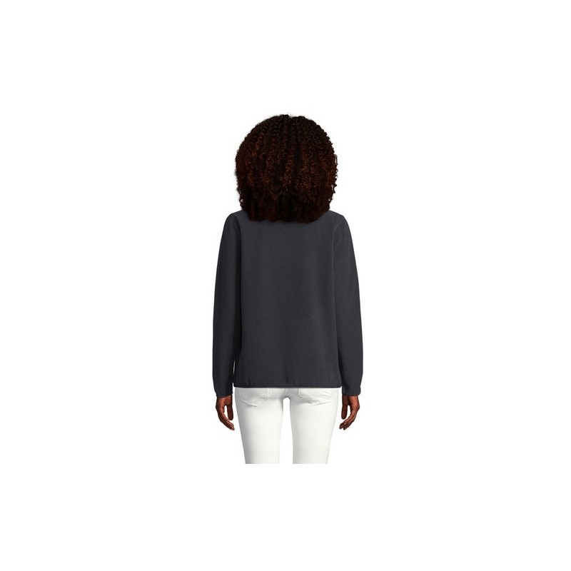 Veste Éco-responsable Personnalisée Femme 280g - Sol's Factor Taille textile : S Couleurs : bleu marine accessoire événementiel 