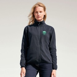 Veste Éco-responsable Personnalisée Femme 280g - Sol's Factor Taille textile : XXL Couleurs : bleu marine goodies publicitaire é