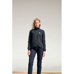 Veste Éco-responsable Personnalisée Femme 280g - Sol's Factor Taille textile : L Couleurs : noir personnalisable avec votre logo