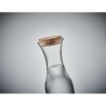 Carafe  en verre recyclé de 1L avec couvercle en liège - PICCA Matières : verre recyclé Couleurs : transparent livraison express