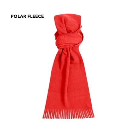 Écharpe Personnalisable en Polar - Accessoire Mode Matières : polaire Couleurs : noir objet promotionnel éco-responsable