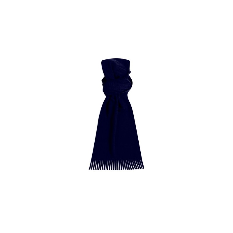 Écharpe Personnalisable en Polar - Accessoire Mode Matières : polaire Couleurs : noir goodies personnalisé en stock