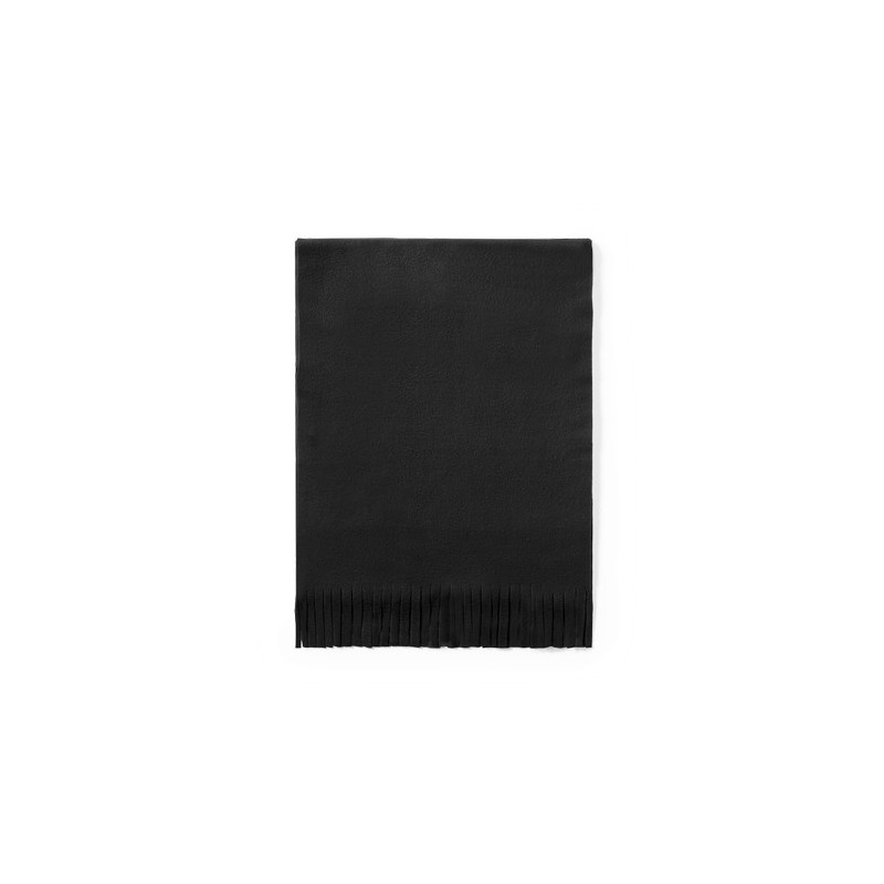 Écharpe Personnalisable en Polar - Accessoire Mode Matières : polaire Couleurs : noir accessoire événementiel unique