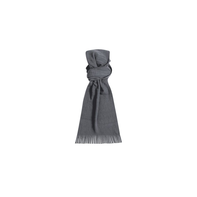Écharpe Personnalisable en Polar - Accessoire Mode Matières : polaire Couleurs : gris cadeau entreprise pas cher