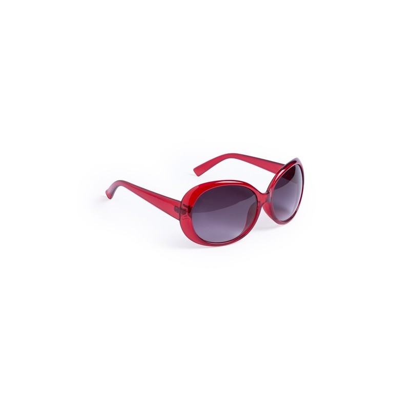 Lunettes de Soleil Personnalisées UV400 Économiques Bella Couleurs : rouge cadeau entreprise pas cher