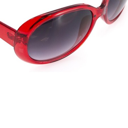 Lunettes de Soleil Personnalisées UV400 Économiques Bella Couleurs : rouge personnalisation sur mesure