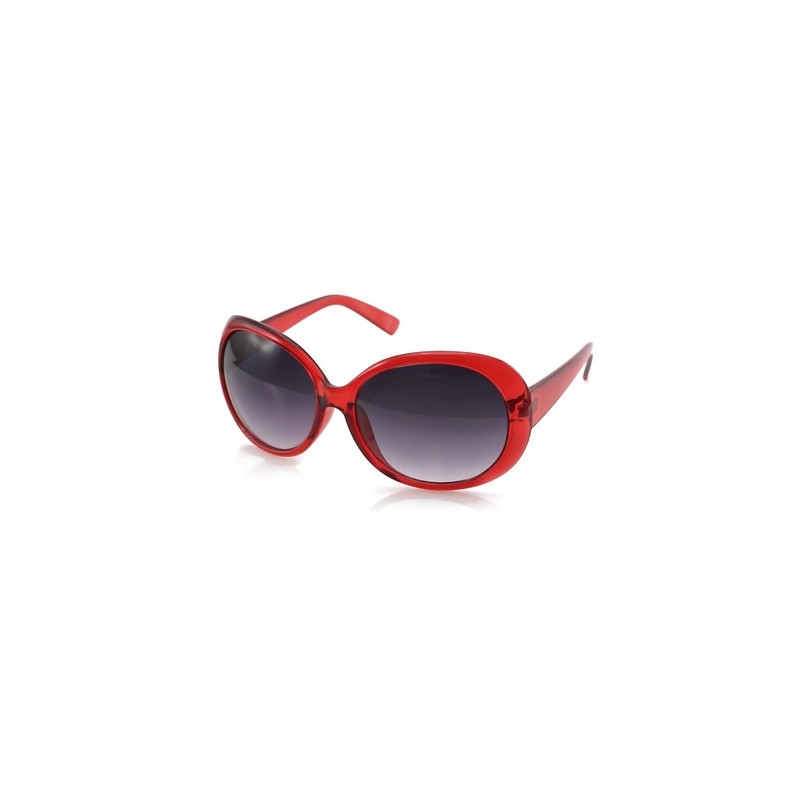 Lunettes de Soleil Personnalisées UV400 Économiques Bella Couleurs : rouge personnalisable avec votre logo