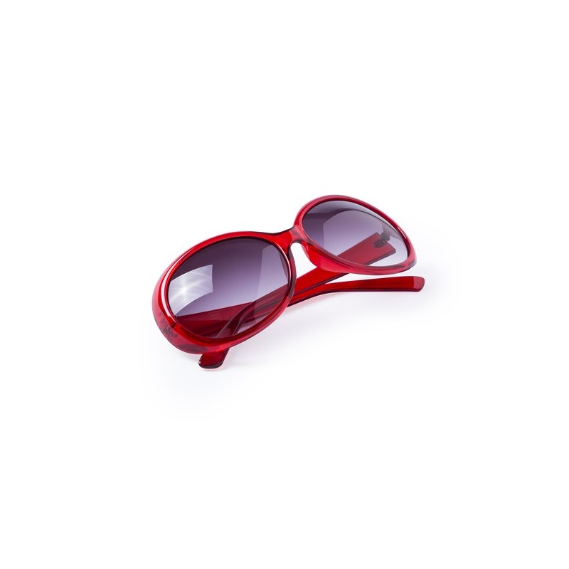 Lunettes de Soleil Personnalisées UV400 Économiques Bella Couleurs : rouge personnalisation rapide en France