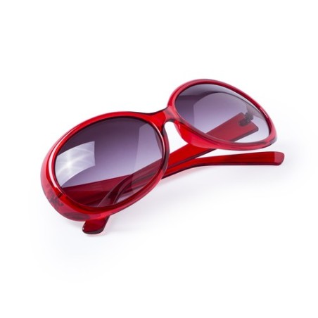 Lunettes de Soleil Personnalisées UV400 Économiques Bella Couleurs : rouge personnalisation rapide en France