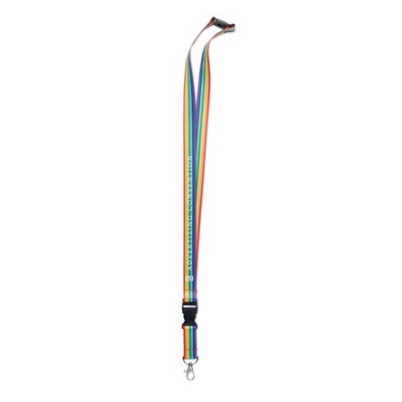 Lanyard Arc-en-Ciel RPET BOWYARD