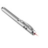 Stylet pointeur laser publicitaire  TRIOLUX Matières : métal Couleurs : argenté mat marquage laser ultra précis