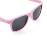 Lunettes de Soleil Personnalisées UV400 Économiques Xaloc Couleurs : rouge marquage laser ultra précis