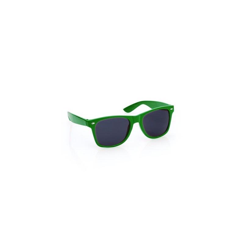 Lunettes de Soleil Personnalisées UV400 Économiques Xaloc Couleurs : vert cadeau entreprise pas cher