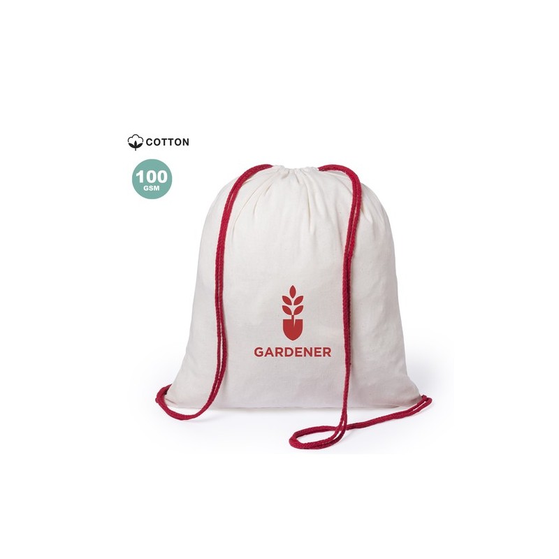 Sac à Dos Éco-responsable et Pratique Personnalisé Tianax Matières : coton Couleurs : rouge livraison express 24h 48h