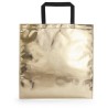 Sac Personnalisé de Shopping Éco-responsable Poznan Matières : polypropylène (PP) Couleurs : doré marquage couleur éclatante