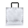 Sac Personnalisé de Shopping Éco-responsable Poznan Matières : polypropylène (PP) Couleurs : argenté cadeau entreprise pas cher