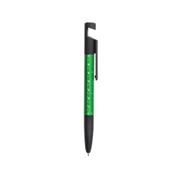 Stylo Multifonction Personnalisé 7 en 1 Éco-responsable Payro Couleurs : vert