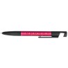 Stylo Multifonction Personnalisé 7 en 1 Éco-responsable Payro Couleurs : noir cadeau affaires élégant