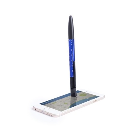 Stylo Multifonction Personnalisé 7 en 1 Éco-responsable Payro Couleurs : rouge cadeau collaborateur premium
