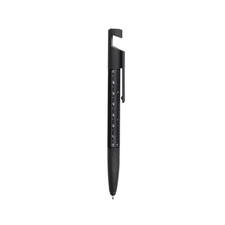 Stylo Multifonction Personnalisé 7 en 1 Éco-responsable Payro Couleurs : argenté cadeau client original