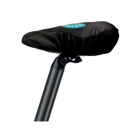 Housse de vélo personnalisée Couvre-selle BYPRO Couleurs : noir goodies publicitaire événementiel