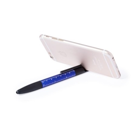 Stylo Multifonction Personnalisé 7 en 1 Éco-responsable Payro Couleurs : argenté accessoire événementiel unique