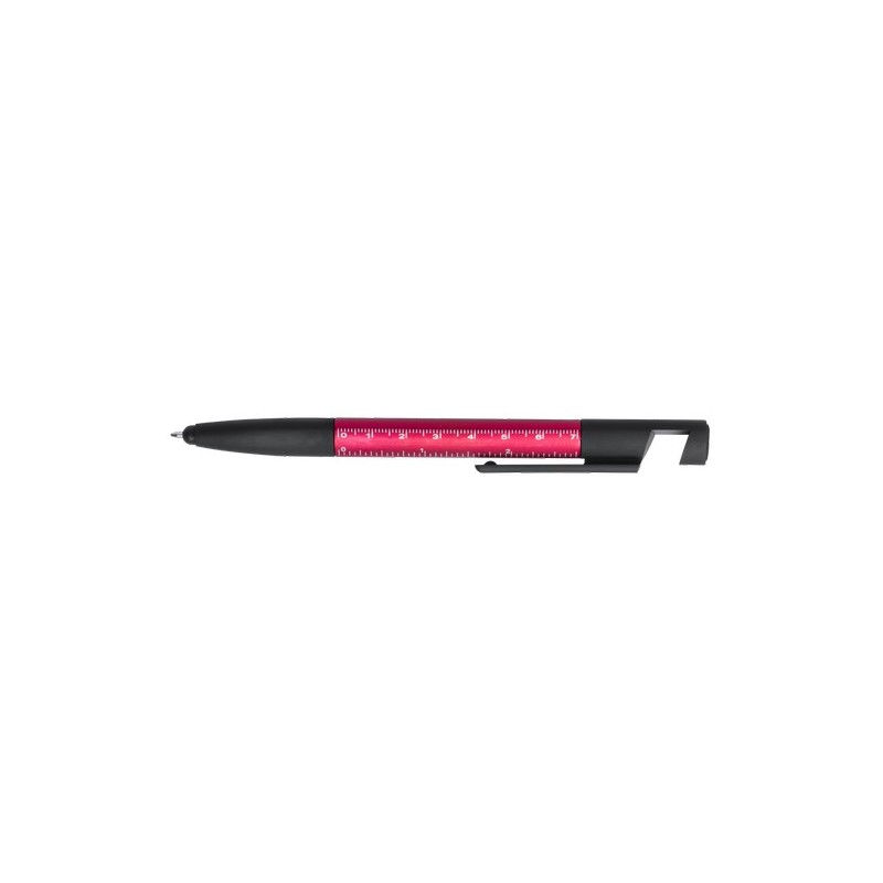 Stylo Multifonction Personnalisé 7 en 1 Éco-responsable Payro Couleurs : argenté goodies personnalisé en stock