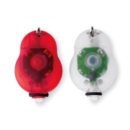 Lot de 2 phares de vélo personnalisés BYLUX Matières : polypropylène (PP) Couleurs : multicolore personnalisable avec votre logo