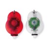 Lot de 2 phares de vélo personnalisés BYLUX Matières : polypropylène (PP) Couleurs : multicolore personnalisable avec votre logo