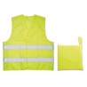 Gilet de sécurité réfléchissant haute visibilité personnalisé pas cher VISIBLE Matières : PET Couleurs : jaune
