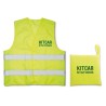 Gilet de sécurité réfléchissant haute visibilité personnalisé pas cher VISIBLE Matières : PET Couleurs : jaune cadeau entreprise