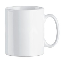 Mug personnalisé 300ml  Sublim Matières : grès Couleurs : blanc