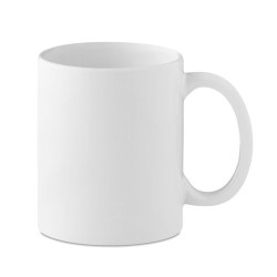 Mug personnalisé 300ml  Sublim Matières : grès Couleurs : blanc cadeau entreprise pas cher