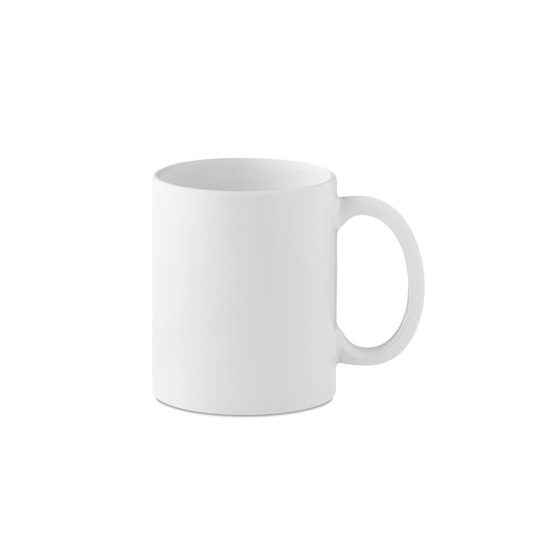 Mug personnalisé 300ml  Sublim Matières : grès Couleurs : blanc cadeau entreprise pas cher