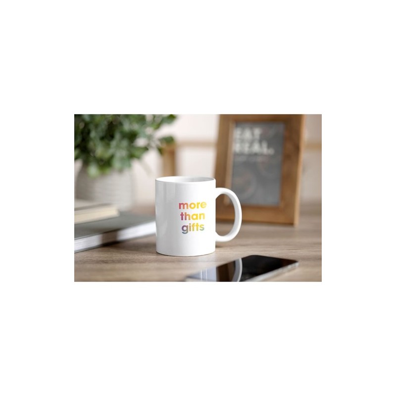 Mug personnalisé 300ml  Sublim Matières : grès Couleurs : blanc goodies publicitaire événementiel