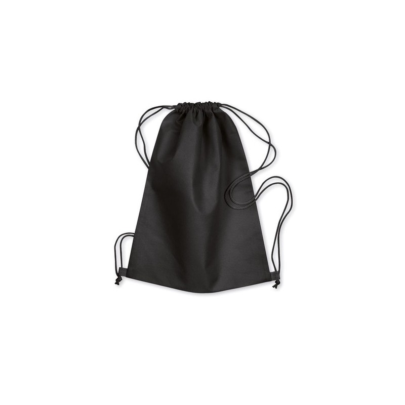 Sac de sport personnalisé pas cher idéal pour vos loisirs DAFFY Matières : polypropylène (PP) Couleurs : noir